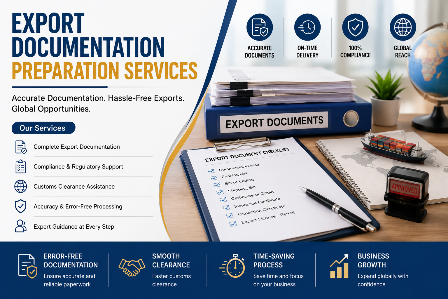 Professional Export Paperwork and Documentation Services in Mumbai