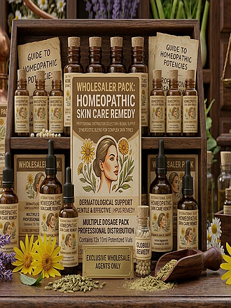 Wholesaler Pack Homeopathic Skin Care Remedy